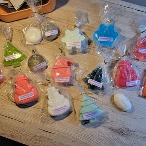 Assorted Handmade Soap Ornaments